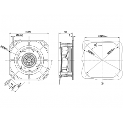 K3G220-RC05-01 Fan radial