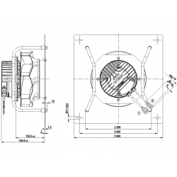 K3G250-RR02-I2 Wentylator promieniowy