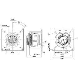 K3G310-PV69-03 Wentylator promieniowy