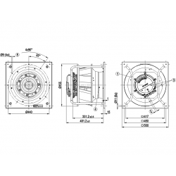 K3G400-PA27-03 Fan radial