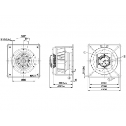 K3G450-PA31-03 Fan radial