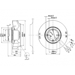 R1G220-RF01-01 Fan radial