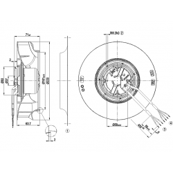 Р3Г220-РЦ05-03 Радиал Фан