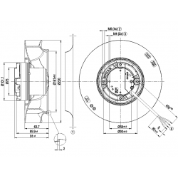 R3G220-RD53-01 Fan radial