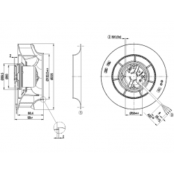 R3G225-RD05-01 Fan radial