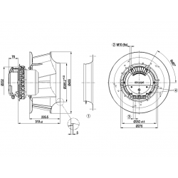 R3G400-PA27-02 Fan radial