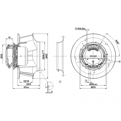 R3G400-PA27-03 Fan radial