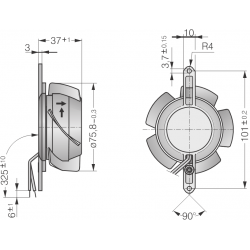 8850 Acest ventilator axial compact