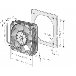 AC 4400 FNN Compact axial fan