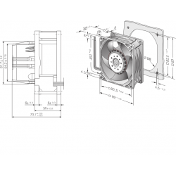 AC 3200 JH Compact Axial Fan