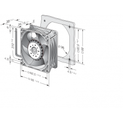 3218 JN Compact Axial Fan