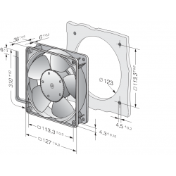 5212 NM Compact axial fan