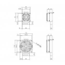 WID10ZX0X anti-condensing heaters