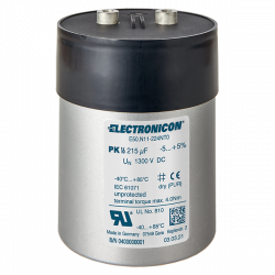 Condensadores de DC E50.L11-474N40 con baja inductancia