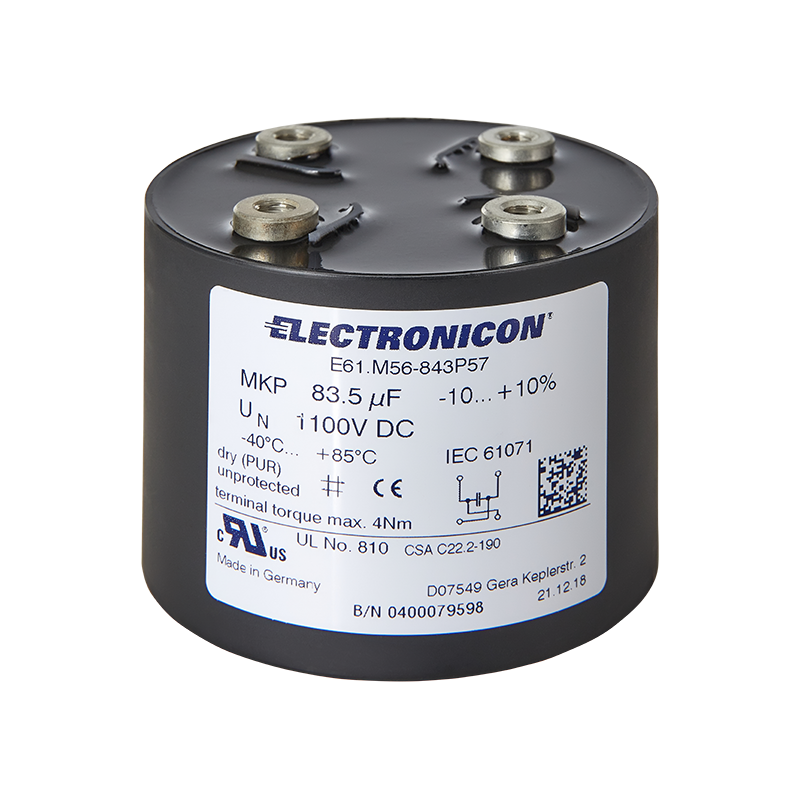 E61.M56-134P5* DC capacitors with low inductance