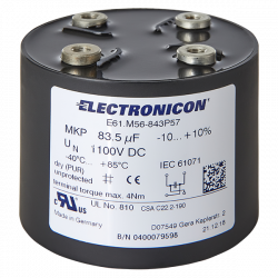 E61.M56-702P5* condensadores de DC con baja inductancia