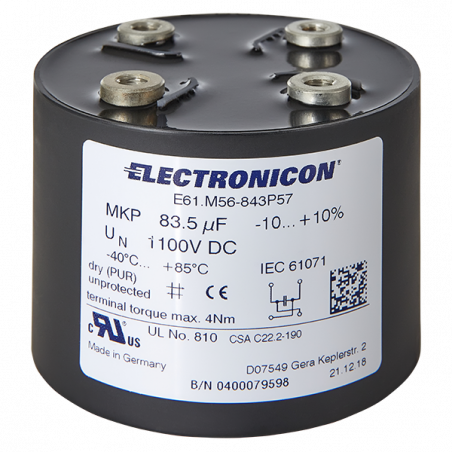 E61.P56-652P5* condensadores DC con baja inductancia