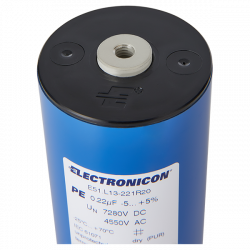 E51.P13-253R20 Axial DC capacitors with low inductance