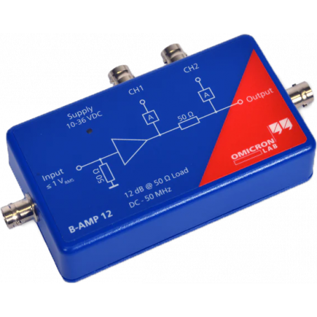 Amplificador de potencia externo B-AMP 12 para el Bode 100.