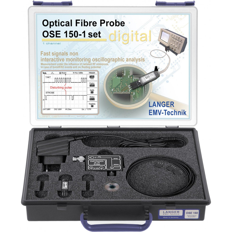 OSE 150-1 set 1-channel fiber optic probe, 50 Mbps