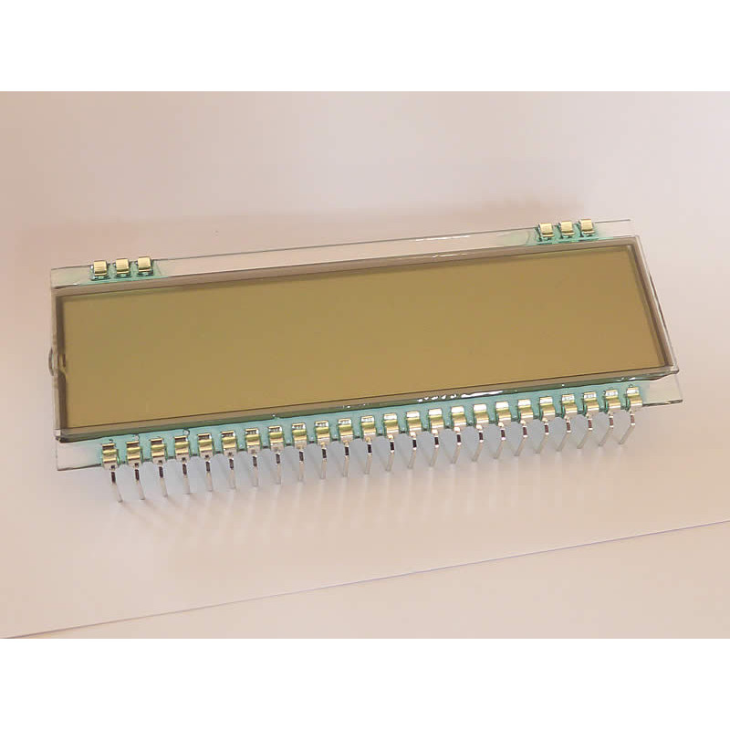 DE 133-RS-30/6,35/12 ° (3 V) displej LCD-7-segment