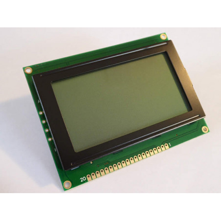 DEM 128064A FGH-PW LCD-Monochromové grafické displeje