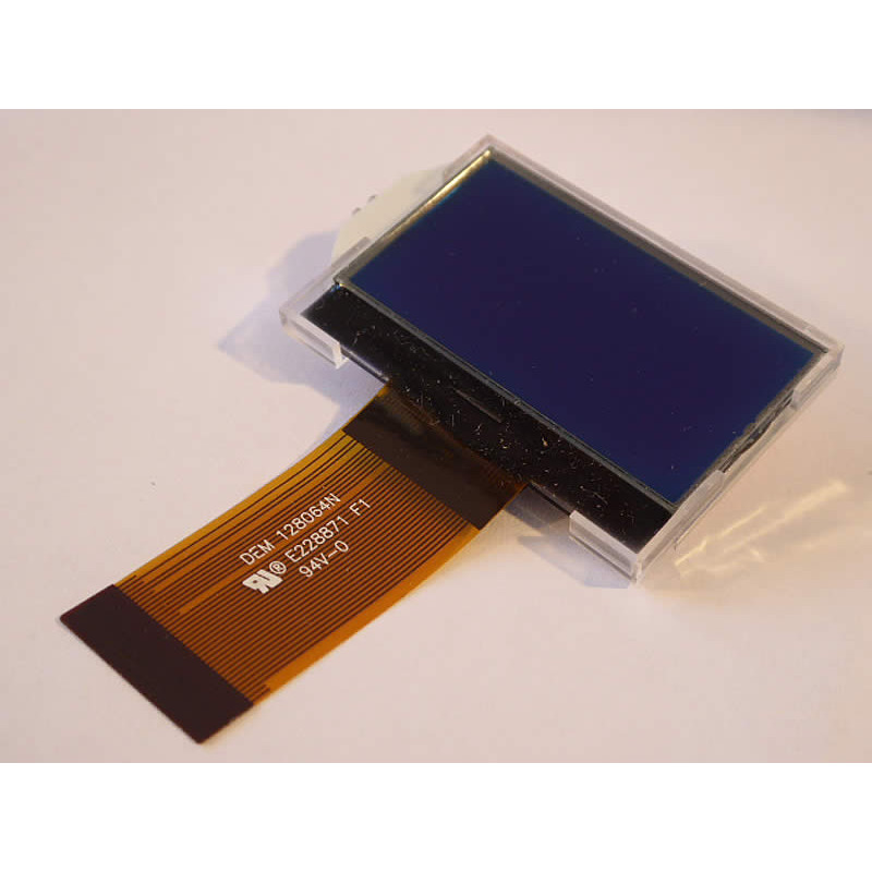 DEM 128064N1 SBH-PW-N LCD-Monochromové grafické displeje