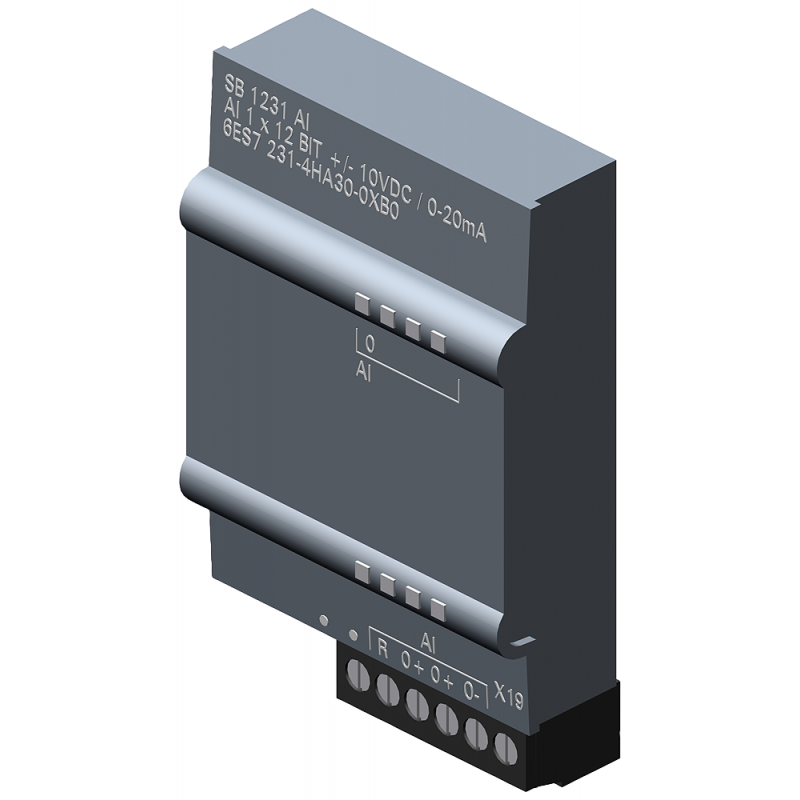 SIMATIC S7-1200 SB 1231 Signal tile 1 Analogue or current analog input input