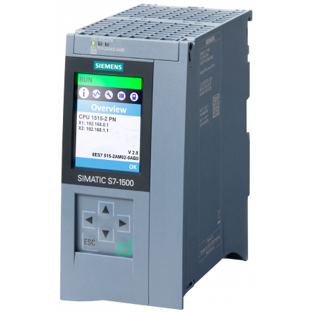 Simatic S7-1500 CPU 1515-2 Memoria PN 500 KB Programa 3 MB Datos Profinet Ethernet