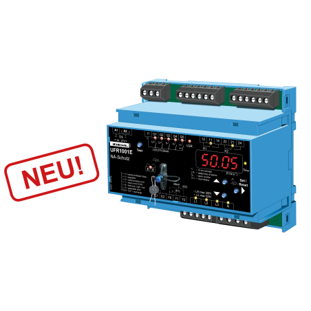 UFR1001E Voltage and frequency control relay