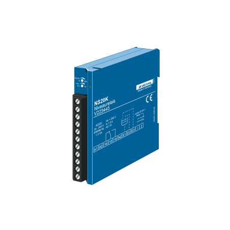 NS20K liquid level control relay for conductive fluids.