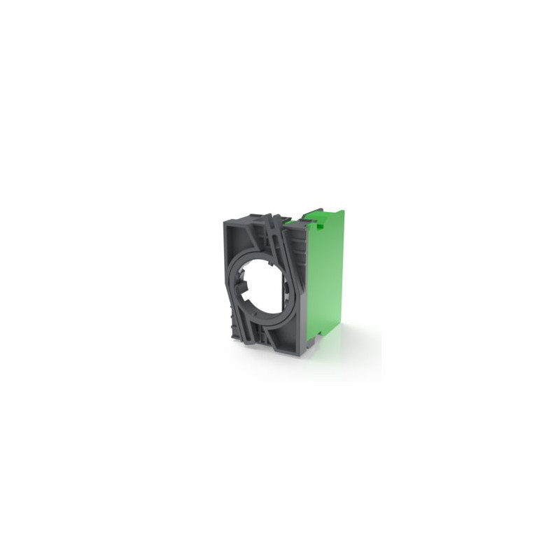 RAFIX 22 QR contact block with adapter, 1NC + 1NO, 1NC + 1NO, screw connector, silver contact