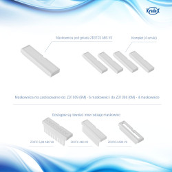 Modular housing for DIN rail ZD1002JABSV0