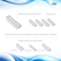 Modular housing for DIN rail ZD1002JABSV0