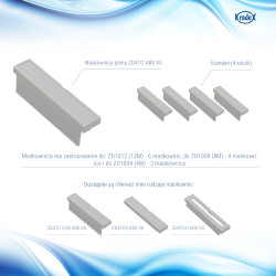 Modular housing for DIN rail ZD1008JABSV0