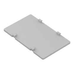 Light gray cover for DIN KPZ106JPC/ABSV0(ZDFJ1002) housing