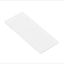 Transparent filter for DIN ZDFp1004ABS housing