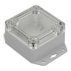 ZP75.75.45Jp TM PC PLASTIC HOUSING ZP75.75.45 LIGHT BOTTOM - CLEAR TOP WITH BRASS SLEEVES PC