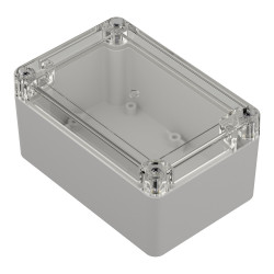 ZP120.80.60Jp TM PC PLASTIC HOUSING ZP120.80.60 LIGHT BOTTOM - CLEAR TOP WITH BRASS SLEEVES PC