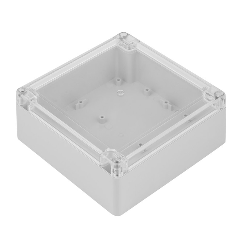 ZP120.120.60Jp TM ABS-PC PLASTIC HOUSING ZP120.120.60 LIGHT BOTTOM - CLEAR TOP WITH ABS-PC BRASS