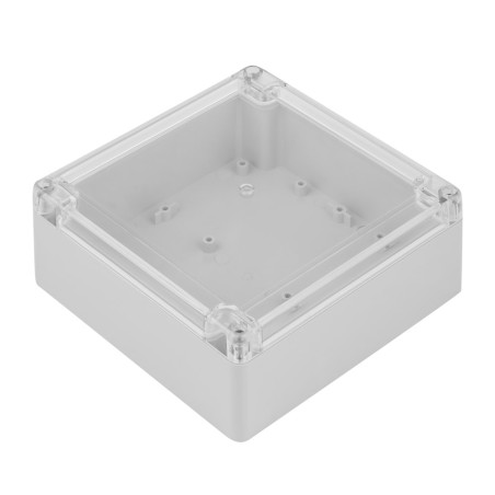 ZP120.120.60Jp TM ABS-PC PLASTIC HOUSING ZP120.120.60 LIGHT BOTTOM - CLEAR TOP WITH ABS-PC BRASS