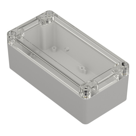 ZP160.80.60Jp TM PC PLASTIC HOUSING ZP160.80.60 LIGHT BOTTOM - CLEAR TOP WITH BRASS SLEEVES PC