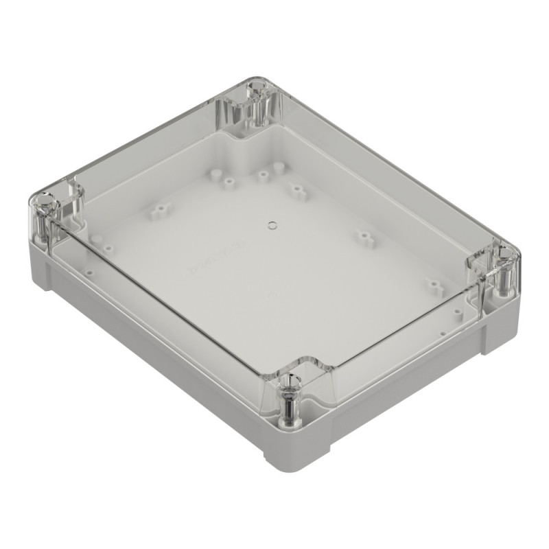 ZP240.190.60Jp TM PC CARCASA PLASTIC ZP240.190.60 INFERIOR LEJOR - SUPERIOR TRANSPARENT CU MANSE DE