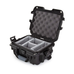 Petite valise Nanuk - NANUK 905 - Séparateur rembourré + organisateur de couvercle - 905S-060BK-0A0