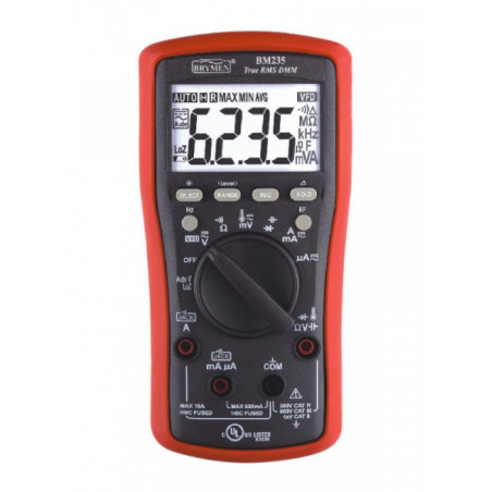 BM235 Multimeter TRMS (AC + DC) VFD EF 50KHz Page