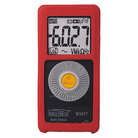 BM27S pocket multimeter with pom.ac/dc