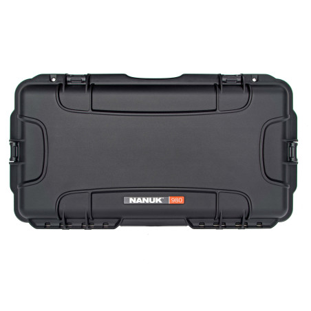 Valise moyenne Nanuk - NANUK 980 - Cubed Foam - 980S-010BK-0A0