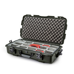 Valise moyenne Nanuk - NANUK 980 - Cubed Foam - 980S-010BK-0A0