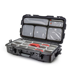 Valise moyenne Nanuk - NANUK 980 - Cubed Foam - 980S-010BK-0A0