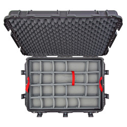 Grande valise Nanuk - NANUK 975 - Cubed Foam - 975S-010BK-0A0